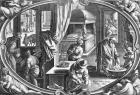 Hiems, engraved by Philip Galle, c.1580 (engraving)