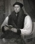 Portrait of Thomas Cranmer (1489-1556) from 'Lodge's British Portraits', 1823 (litho)