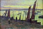 Boats at Camaret, 1893 (oil on canvas)