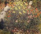 Women in the Flowers, 1875 (oil on canvas)