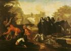 The Abbess of Etival Returning to Le Mans with Four Nuns, from 'Roman Comique' by Paul Scarron (1610-60) 1712-16 (oil on canvas)