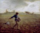 The Sower, c.1865 (pastel & crayon on paper)