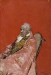 An Ecclesiastic, c.1874 (oil on panel)