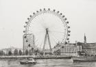 The London Eye, 2006, (Ink on Paper)