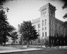 The Academic Building, cadets returning from mess, West Point, N.Y., c.1900-15 (b/w photo)