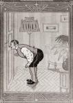 What the butler saw. From Illustrierte Sittengeschichte vom Mittelalter bis zur Gegenwart by Eduard Fuchs, published 1909.