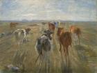 Long Shadows. Cattle on the Island of Saltholm, c. 1890 (oil on canvas)