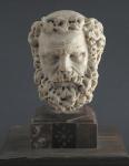 Head of a Bearded Man, 1312-14 (marble)