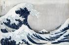 The Great Wave of Kanagawa, from the series '36 Views of Mt. Fuji' ('Fugaku sanjuokkei') (colour woodblock print)