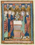 Ms 3016 fol.10 The Circumcision, from 'Psautier a l'Usage de Paris' (vellum)