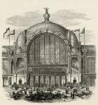 The Paris Exposition, or Paris World's Fair of 1878, held in the Champ de Mars, Paris, from 'French Pictures' by Rev. Samuel G. Green, published 1878 (litho)