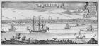 New York in 1732, illustration from Volume V of 'Narrative and Critical History of America', 1887 (engraving)