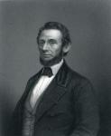 Abraham Lincoln, engraved by H. C. Balding, 19th Century (engraving)