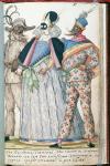 MS W.477 fol.16 Illumination from Kippell's costume book, c.1588 (w/c on paper)