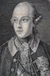 Portrait of Joseph II (1741-90) King of Germany from 1764 and Holy Roman Emperor from 1765 (engraving)