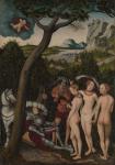 The Judgement of Paris, c.1528 (oil on beech)