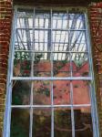 The orangery window, 2012, (oil on canvas)