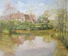 Where the Waters Cross (oil on canvas)