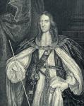 Portrait of Edward Montagu (1602-71) 2nd Earl of Manchester, from 'Lodge's British Portraits', 1823 (litho)