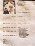 Page 197/R Ajuda Book of Verses, Page 197/R, 13th/14th century (vellum)
