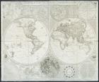 A general map of the world or terraqueous globe by Samuel Dunn, 1787 (engraving)