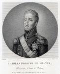 Portrait of Charles of France (1757-1836), Count of Artois, future Charles X King of France and Navarre (oil on canvas)