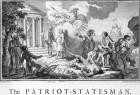 The Patriot Statesman, made by Gerard van der Gucht after Francis Hayman, 1740 (etching)