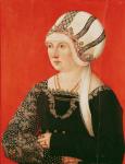Barbara Wespach, 1500 (oil on canvas)
