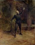 Constant Coquelin (1841-1909) as Cyrano de Bergerac (oil on canvas)