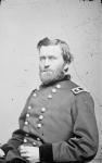 Maj. Gen. Ulysses S. Grant, officer of the Federal Army, 1862-4 (b/w photo)