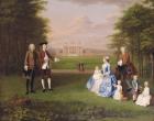 Robert Gwillym of Atherton and his Family, c.1745-7 (oil on canvas)