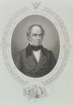 Daniel Webster, from 'The History of the United States', Vol. II, by Charles Mackay, engraved by T. Knight from a daguerrotype (engraving)