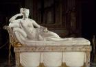 Pauline Bonaparte (1780-1825) as Venus Triumphant, c.1805-08 (marble)
