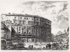 View of the Theatre of Marcellus, from the 'Views of Rome' series, c.1760 (etching)