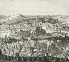 Paris c.1610, 19th century copy of a 17th century manuscript, from 'French Pictures' by Rev. Samuel G. Green, published 1878 (litho)