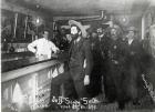 'Soapy' Smith's Saloon Bar at Skagway, Alaska, 1898 (b/w photo)