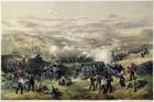 The Battle of Inkerman, 5th November 1854, 1855 (colour litho)