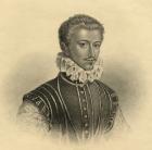 Henri I (1549-88) de Lorraine, Duc de Guise (litho)