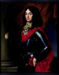 Portrait of Prince Edward of the Palatinate (1625-63) in Armour (oil on canvas)