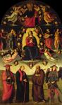 The Virgin enthroned, with angels and saints (Vallombrosa altarpiece)