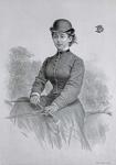 Lady Florence Dixie, published 1877 (litho)