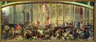 Alphonse de Lamartine (1790-1869) Rejecting the Red Flag at the Hotel-de-Ville, Paris, 25th February 1848 (oil on canvas)