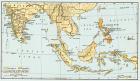 Map of the Portuguese Colonial Dominions in India and the Malay Archipelago, 1498 -1580. From Historical Atlas, published 1923.