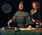 Portrait of Luca Pacioli (c.1445-c.1514) 1495 (oil on panel)