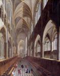 The Interior of Westminster Abbey, c.1714 (oil on canvas)