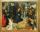 Christ Child Adored by Angels, Central panel of the Portinari Altarpiece, c.1479 (oil on panel)