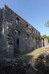Albania. Butrint or Buthrotum archeological site; a UNESCO World Heritage Site. The Great Basilica. Exterior. (photo)