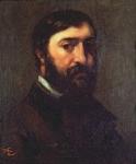 Portrait of Urbain Cuenot (b.1820) 1846 (oil on canvas)