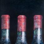 Three dusty clarets, 2012 (acrylic on canvas)