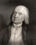 Jeremy Bentham, engraved by S. Freeman (1773-1857) from 'National Portrait Gallery, volume IV', published c.1835 (litho)